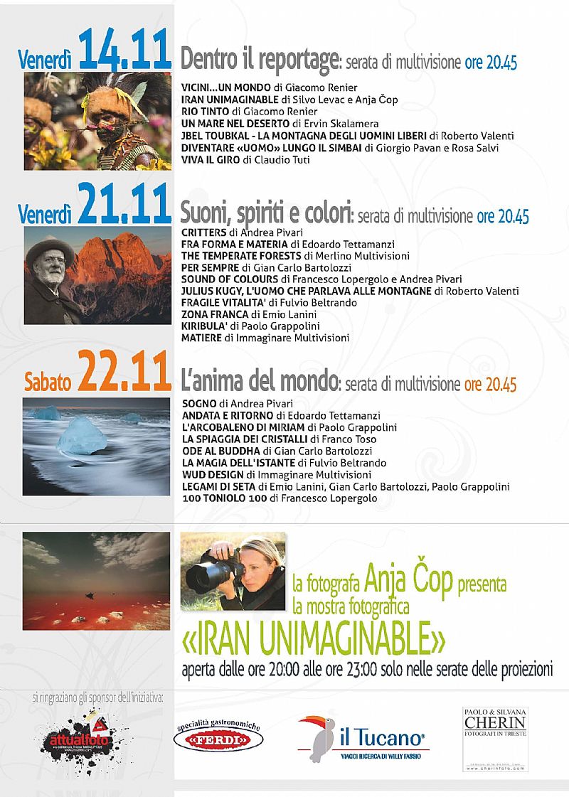 TRIESTE INCONTRA LA MULTIVISIONE 2014 di Merlino Multivisioni TRIESTE INCONTRA LA MULTIVISIONE 2014